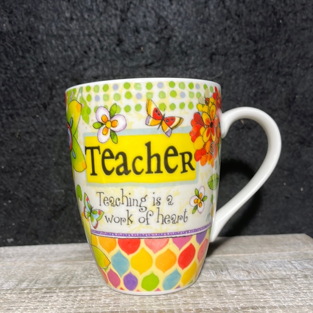Mug for Teacher 4 1/2 inches tall
